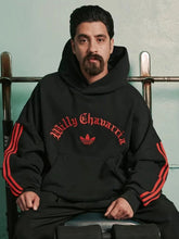 Adidas x Willy Chavarria WC Fleece Hoodie Black and Red